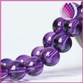 wholesale top quality 6mm natural amethyst round beads gemstone beads for jewelry